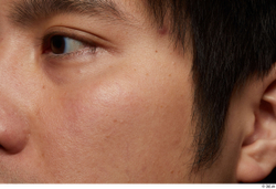 Eye Face Cheek Ear Hair Skin Man Asian Slim Studio photo references